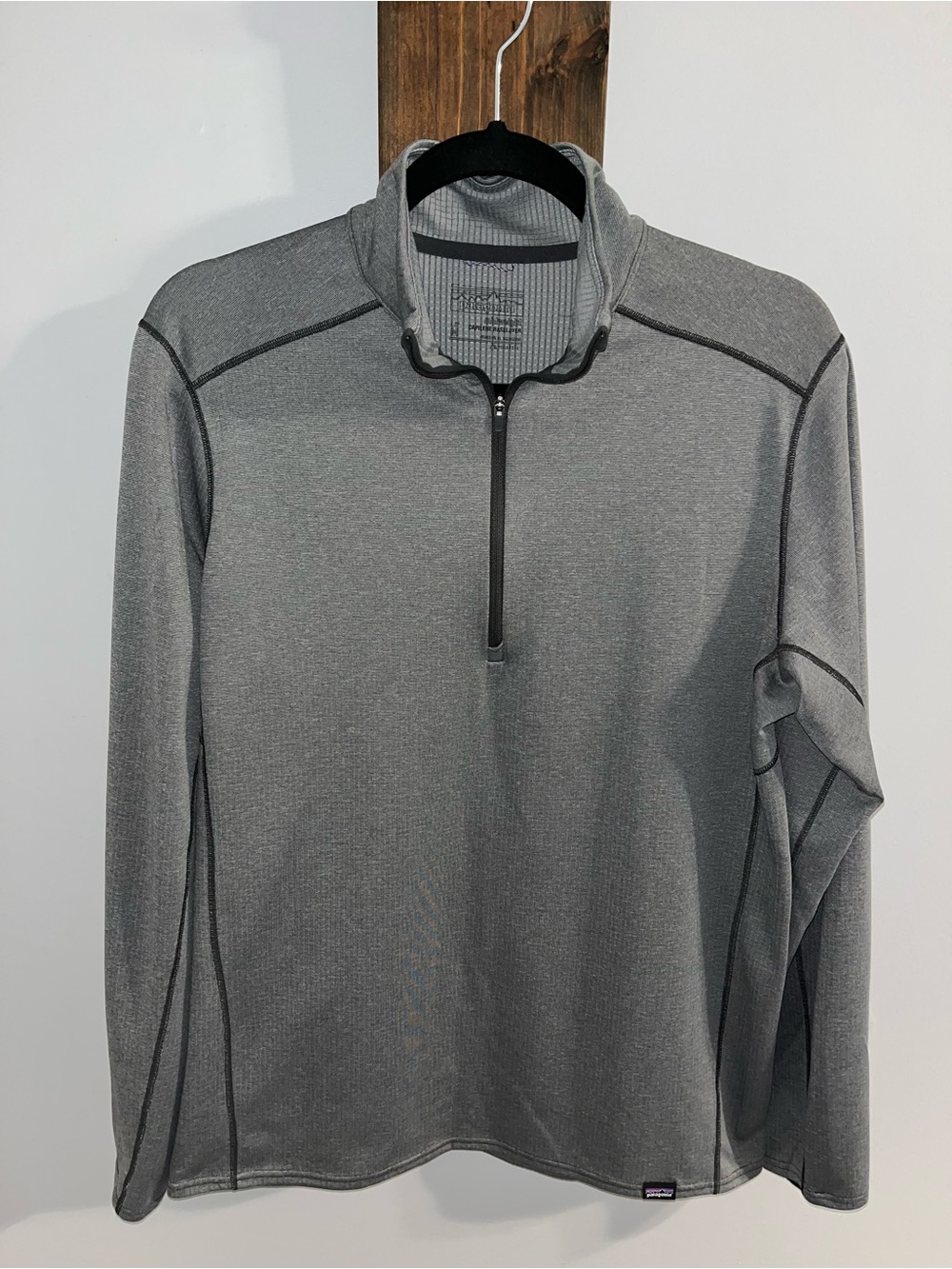 Patagonia Midweight Capilene Baselayer Half Zip Pullover Shirt